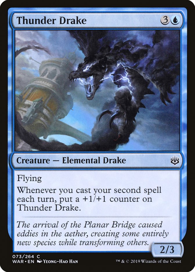 Thunder Drake [War of the Spark] | Gear Gaming Bentonville