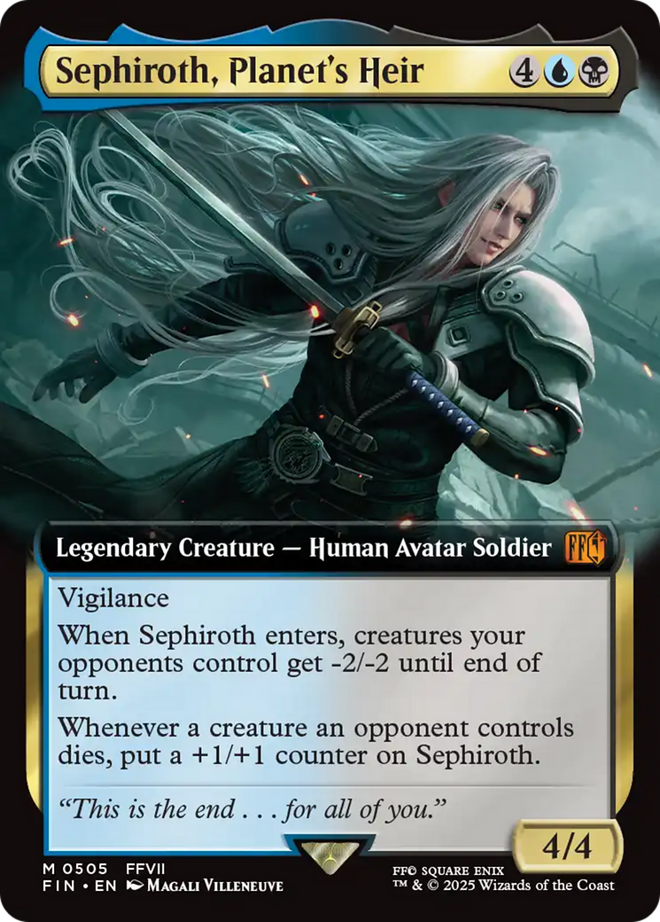 Sephiroth, Planet's Heir (Extended Art) [FINAL FANTASY] | Gear Gaming Bentonville