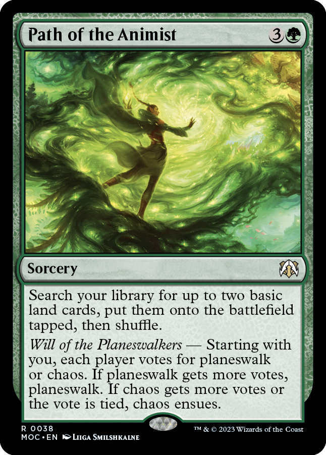 Path of the Animist [March of the Machine Commander] | Gear Gaming Bentonville
