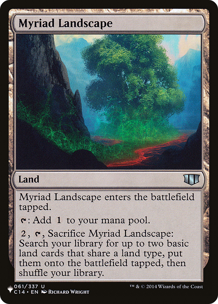 Myriad Landscape (C14) [Secret Lair: Angels] | Gear Gaming Bentonville