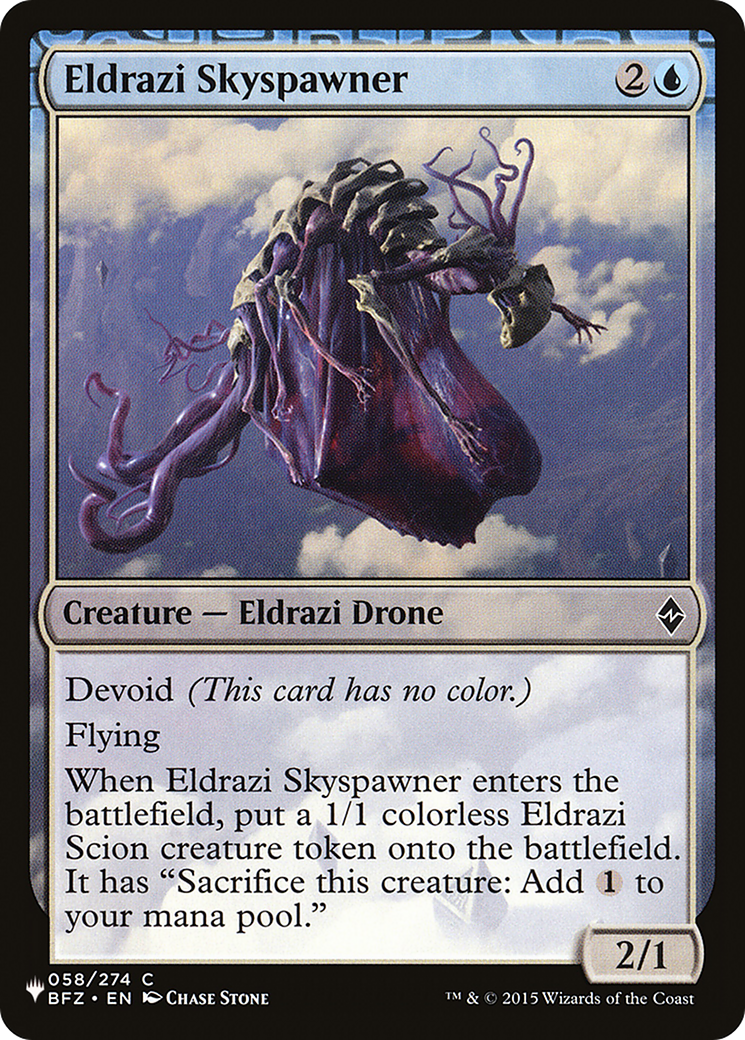 Eldrazi Skyspawner [The List Reprints] | Gear Gaming Bentonville