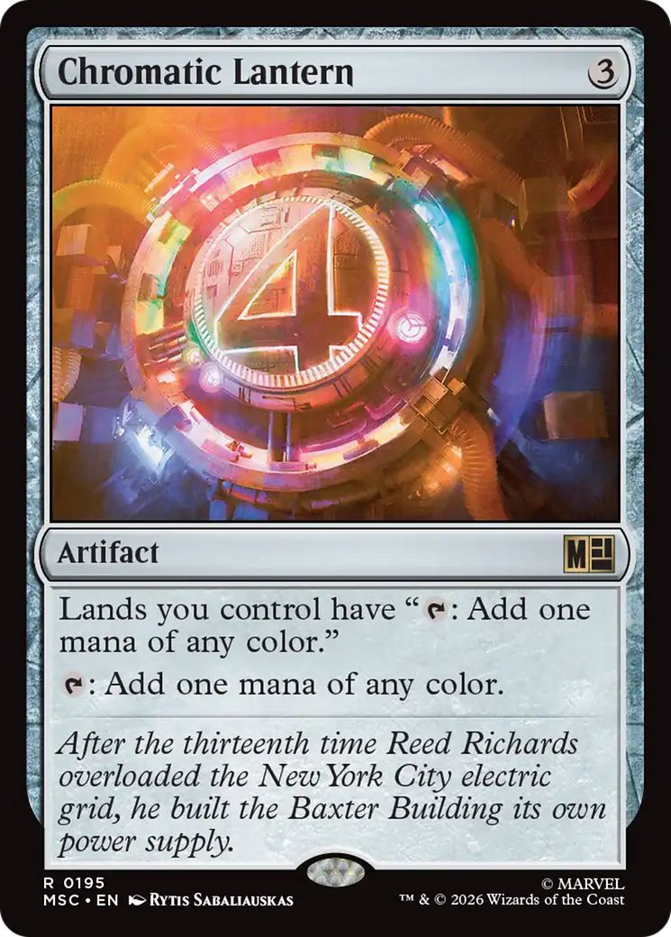 Chromatic Lantern [Marvel Super Heroes Commander] | Gear Gaming Bentonville