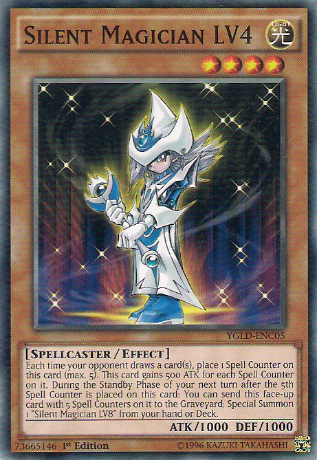 Silent Magician LV4 [YGLD-ENC05] Common | Gear Gaming Bentonville