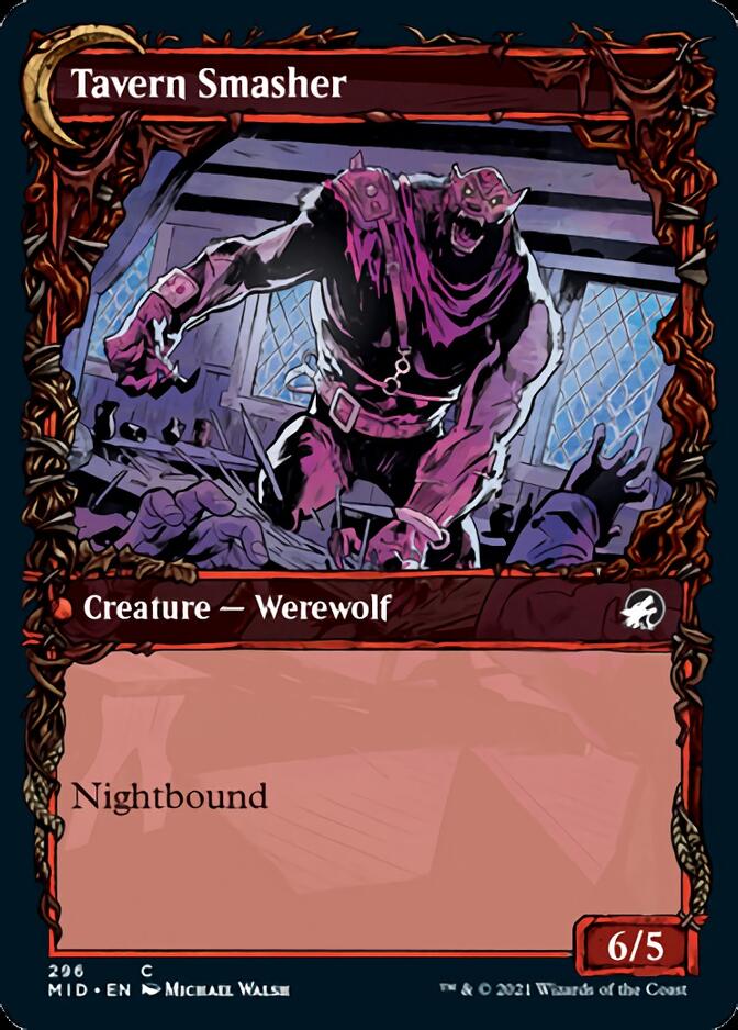 Tavern Ruffian // Tavern Smasher (Showcase Equinox) [Innistrad: Midnight Hunt] | Gear Gaming Bentonville