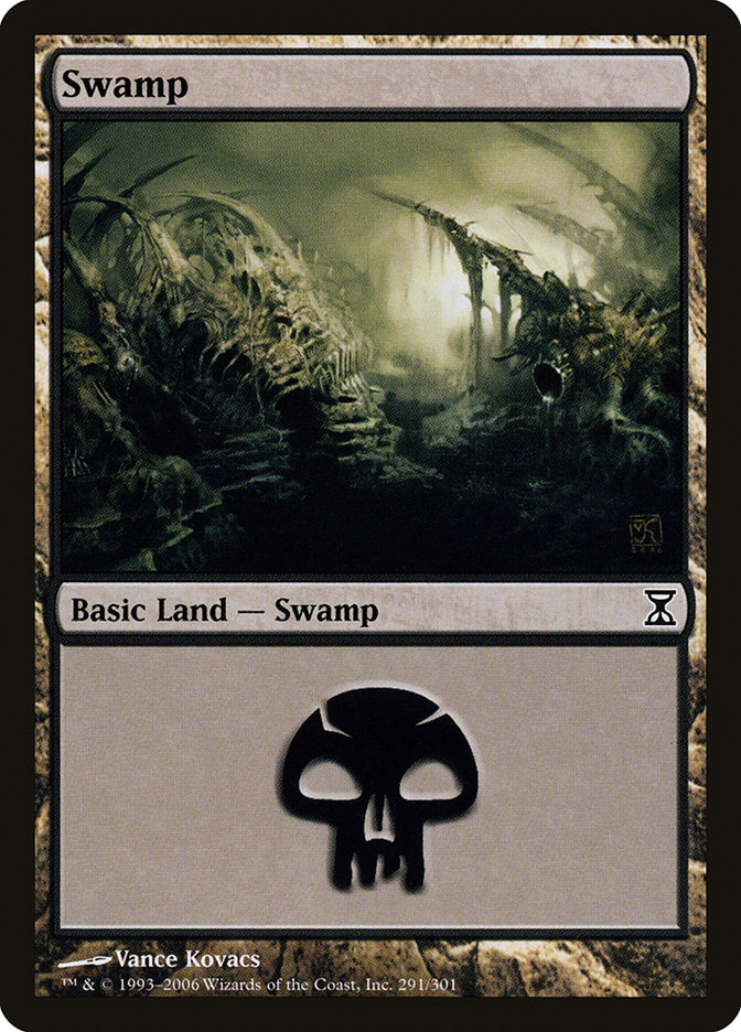 Swamp (291) [Time Spiral] | Gear Gaming Bentonville