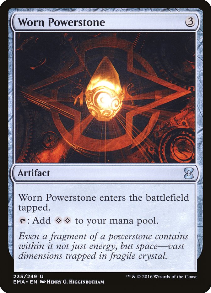 Worn Powerstone [Eternal Masters] | Gear Gaming Bentonville