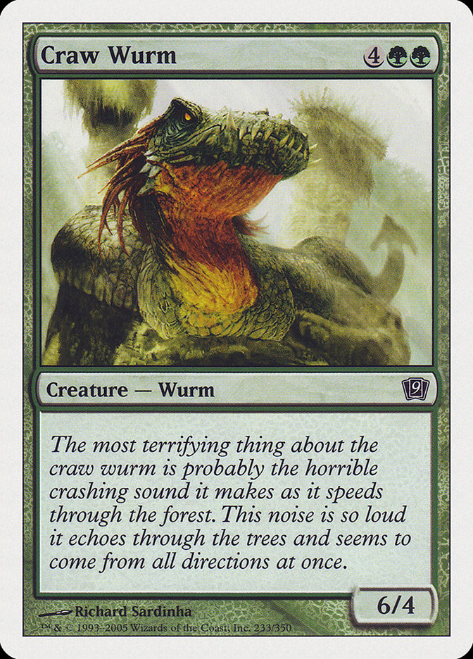 Craw Wurm [Ninth Edition] | Gear Gaming Bentonville