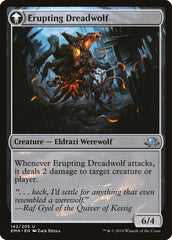 Smoldering Werewolf // Erupting Dreadwolf [Eldritch Moon] | Gear Gaming Bentonville
