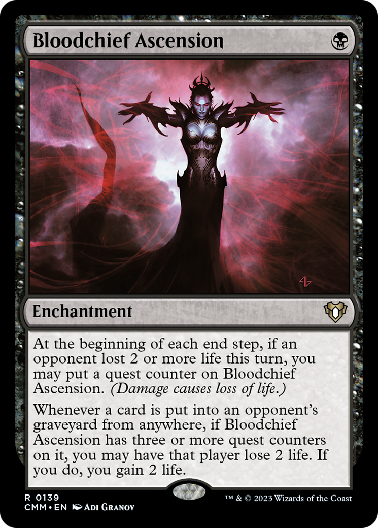 Bloodchief Ascension [Commander Masters] | Gear Gaming Bentonville