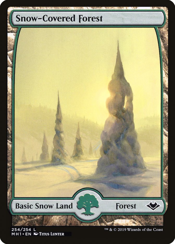 Snow-Covered Forest [Modern Horizons] | Gear Gaming Bentonville