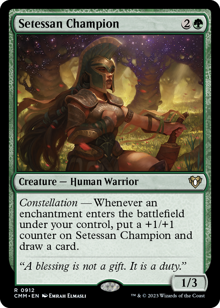 Setessan Champion [Commander Masters] | Gear Gaming Bentonville