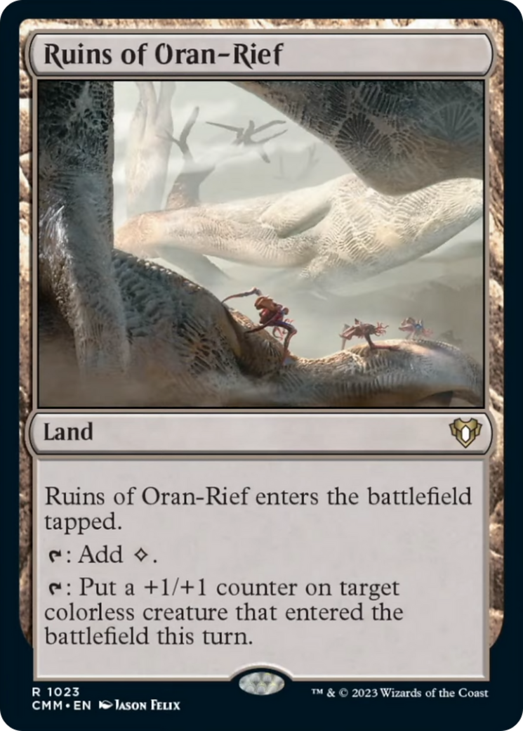 Ruins of Oran-Rief [Commander Masters] | Gear Gaming Bentonville