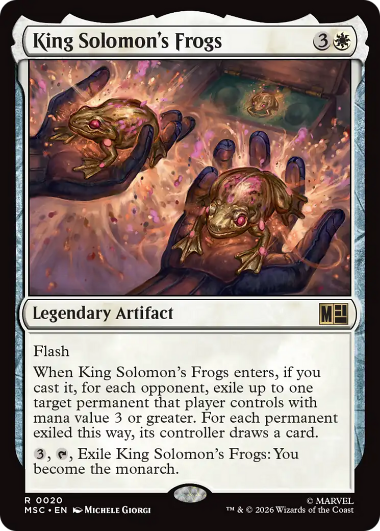 King Solomon's Frogs (Surge Foil) [Marvel Super Heroes Commander] | Gear Gaming Bentonville