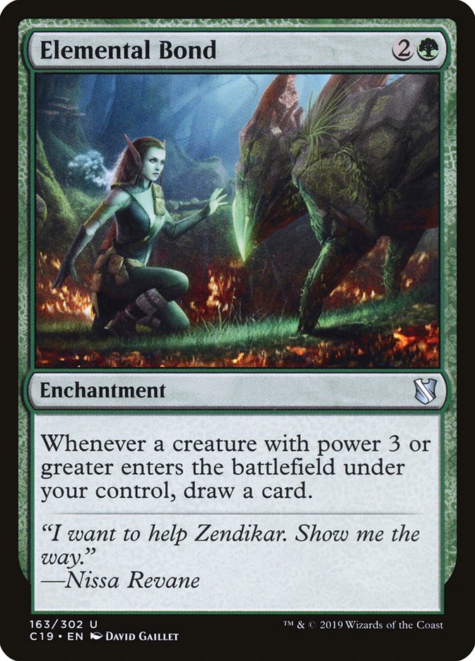Elemental Bond [Commander 2019] | Gear Gaming Bentonville