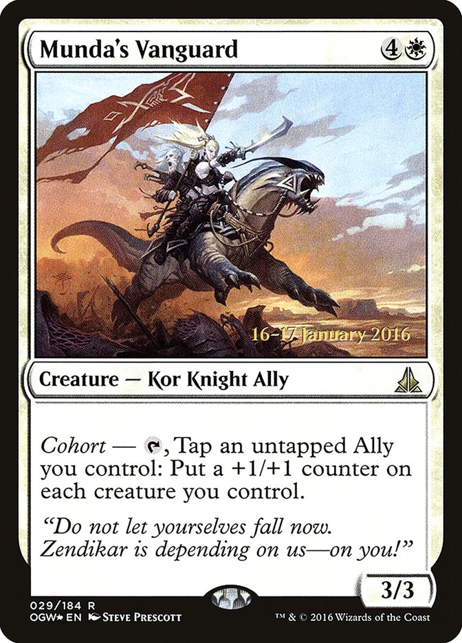 Munda's Vanguard [Oath of the Gatewatch Prerelease Promos] | Gear Gaming Bentonville