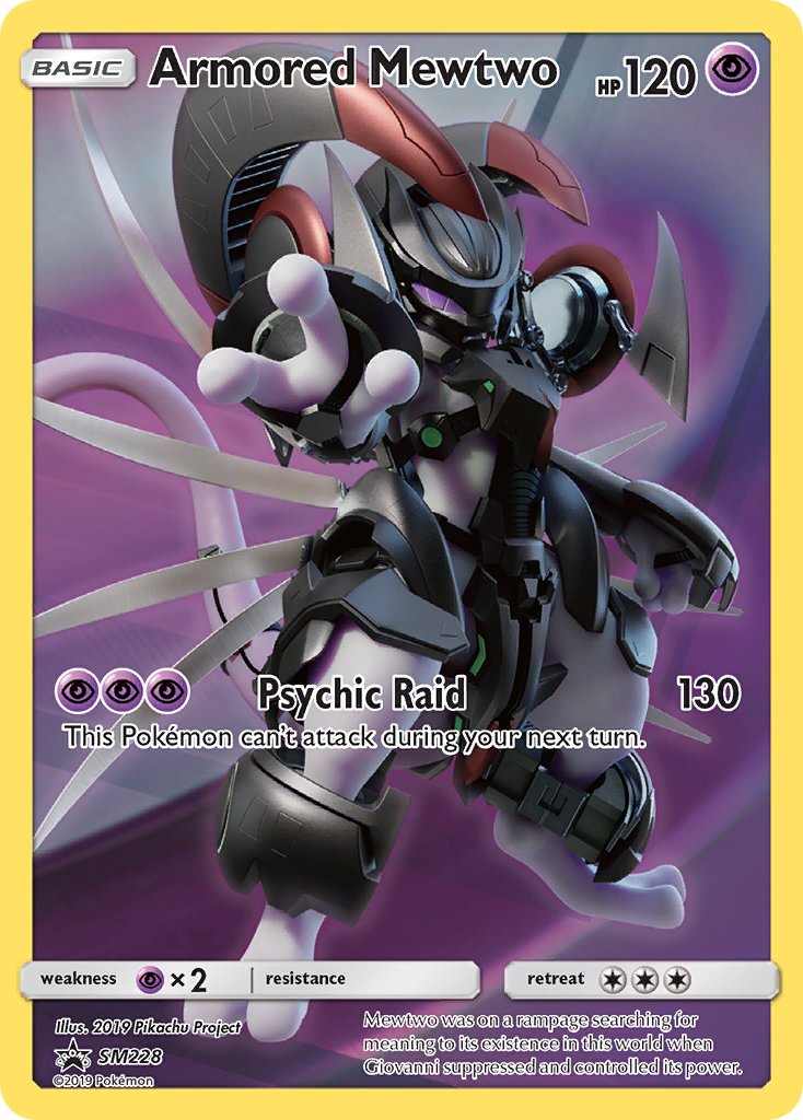 Armored Mewtwo (SM228) [Sun & Moon: Black Star Promos] | Gear Gaming Bentonville