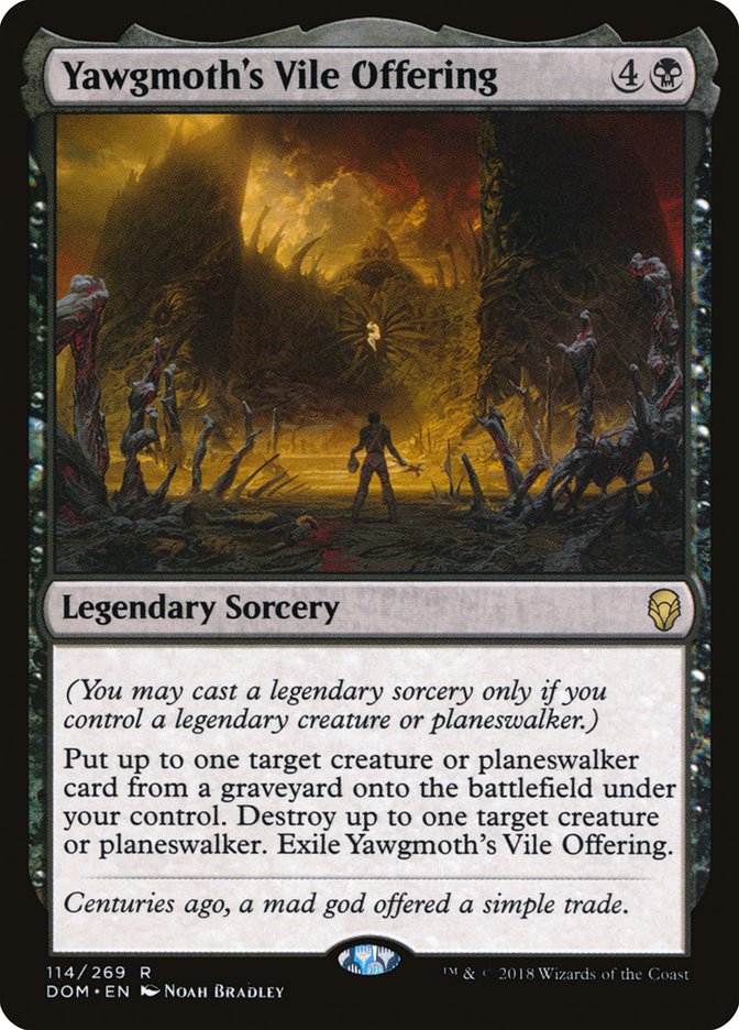Yawgmoth's Vile Offering [Dominaria] | Gear Gaming Bentonville