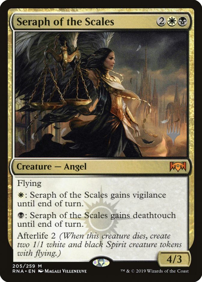 Seraph of the Scales (Promo Pack) [Ravnica Allegiance Promos] | Gear Gaming Bentonville