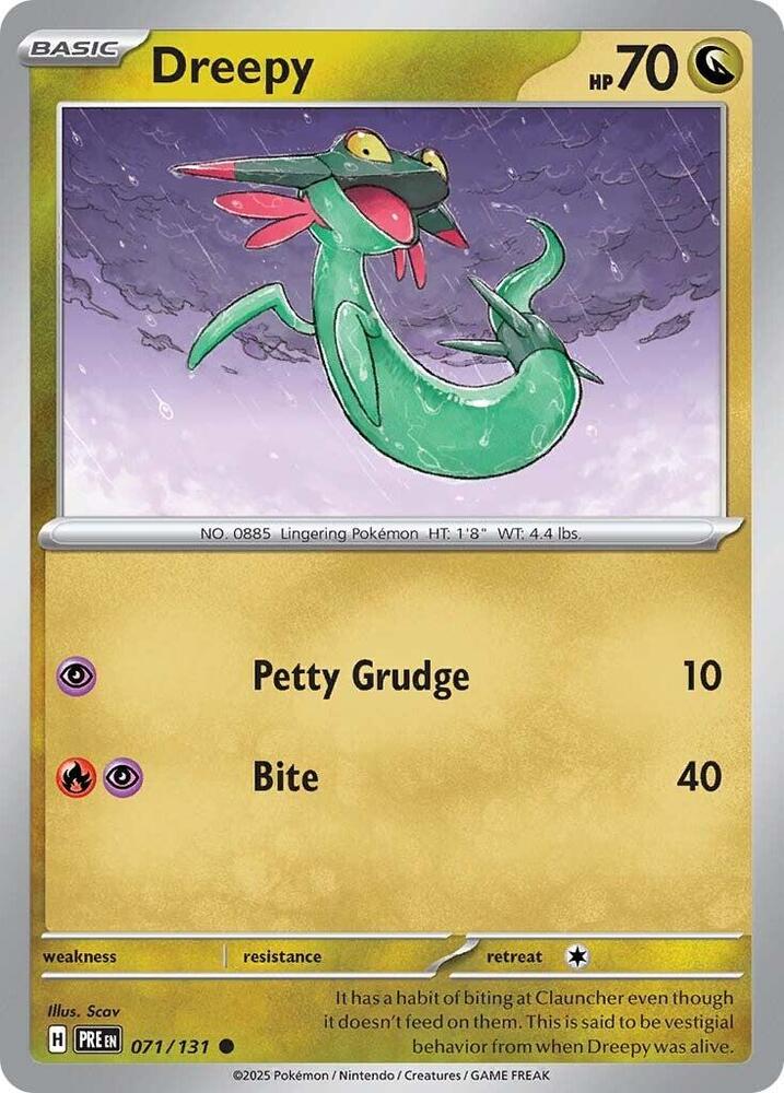 Dreepy (071/131) [Scarlet & Violet: Prismatic Evolutions] | Gear Gaming Bentonville