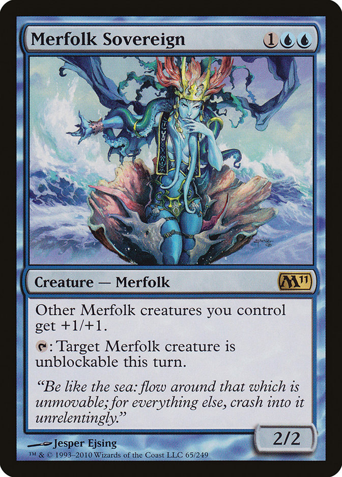 Merfolk Sovereign [Magic 2011] | Gear Gaming Bentonville
