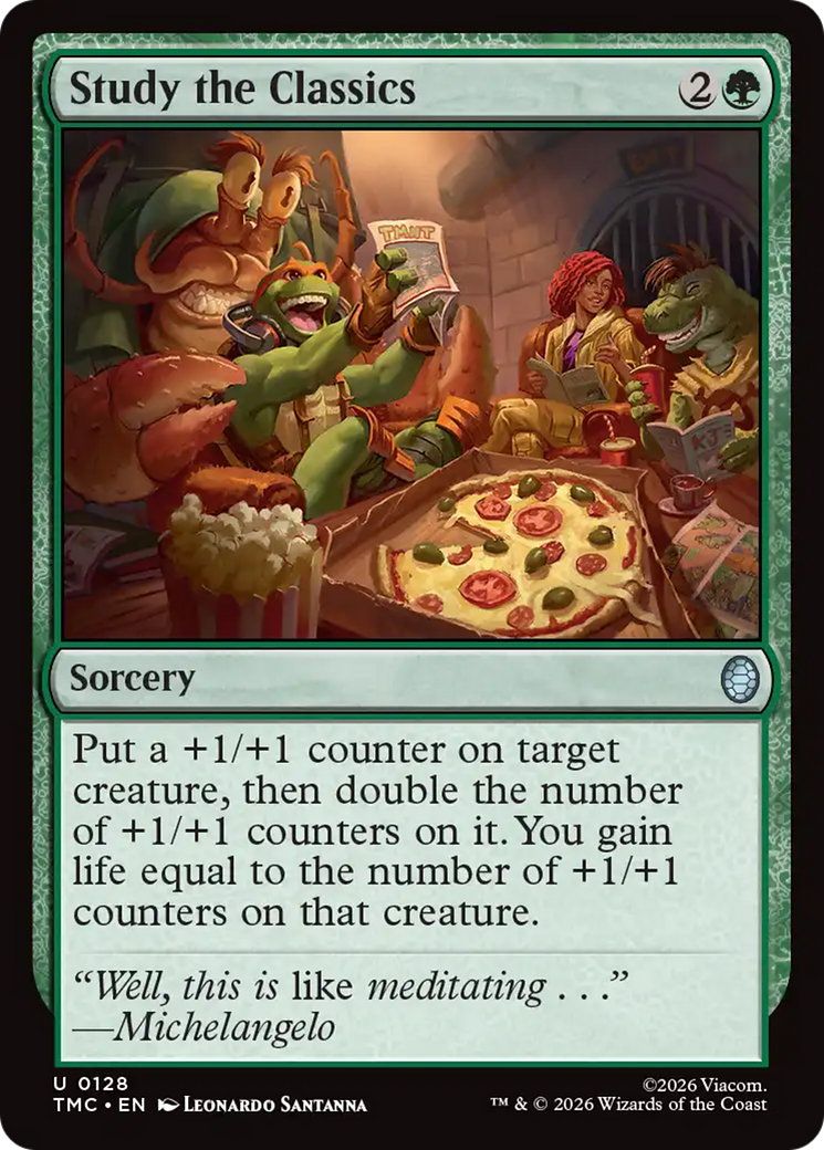 Study the Classics [Teenage Mutant Ninja Turtles Commander] | Gear Gaming Bentonville