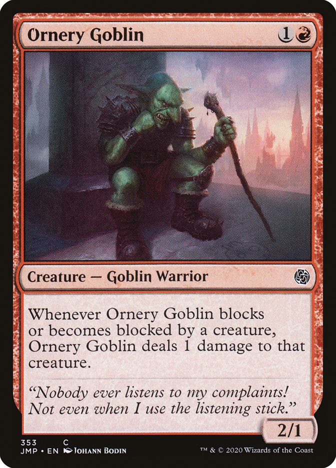 Ornery Goblin [Jumpstart] | Gear Gaming Bentonville