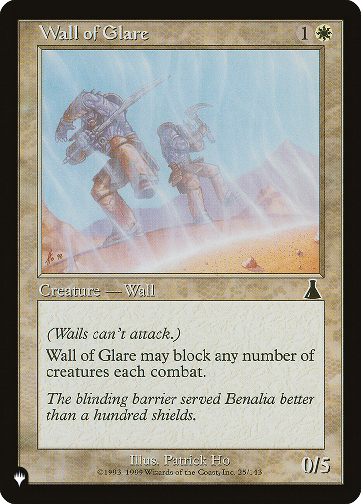 Wall of Glare [The List Reprints] | Gear Gaming Bentonville