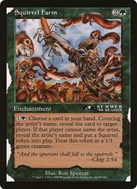 Squirrel Farm (Oversized) [Oversize Cards] | Gear Gaming Bentonville
