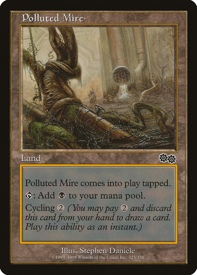 Polluted Mire [Urza's Saga] | Gear Gaming Bentonville