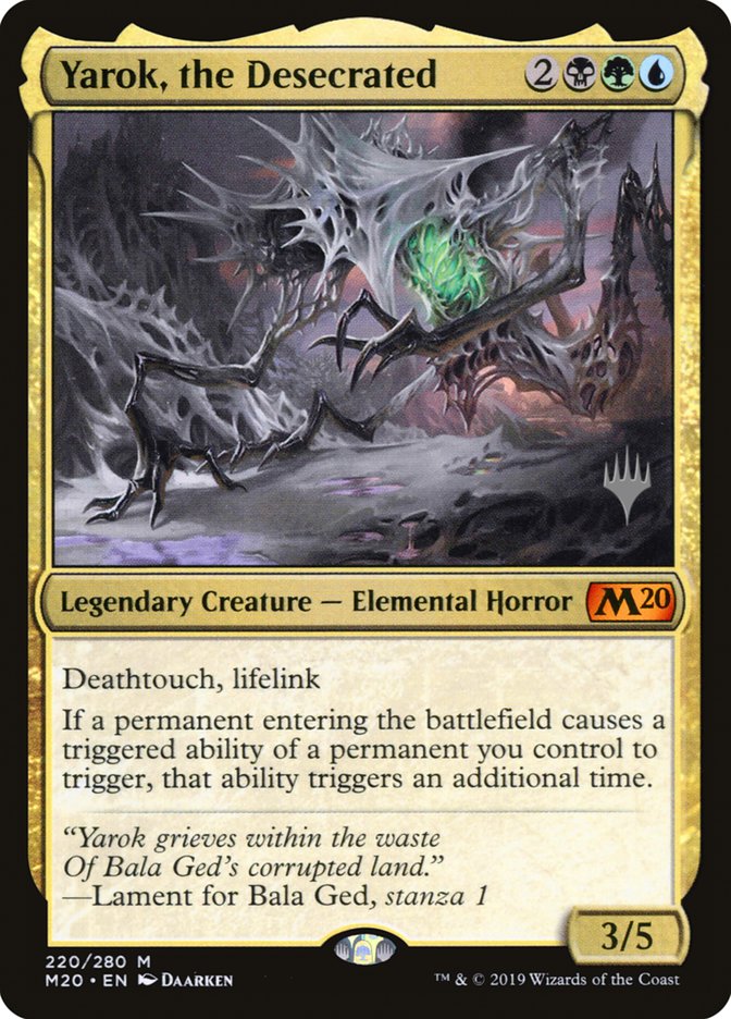 Yarok, the Desecrated (Promo Pack) [Core Set 2020 Promos] | Gear Gaming Bentonville