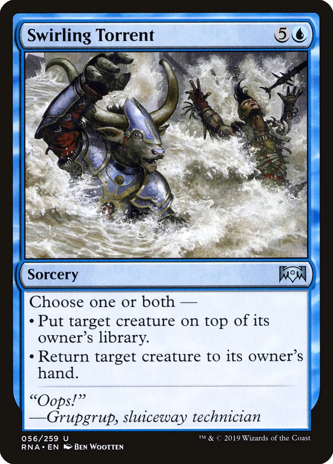Swirling Torrent [Ravnica Allegiance] | Gear Gaming Bentonville