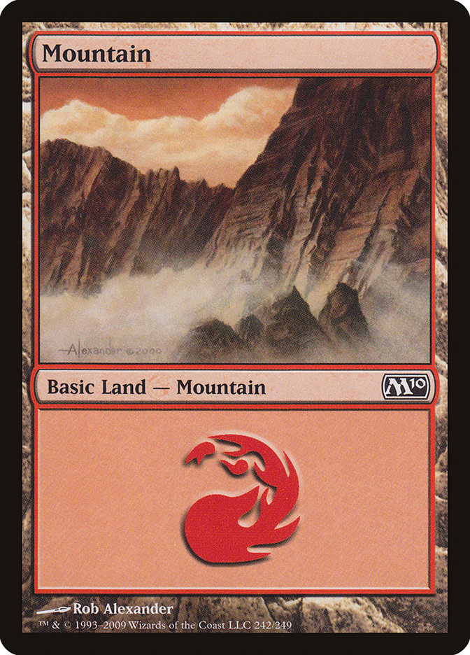 Mountain (242) [Magic 2010] | Gear Gaming Bentonville
