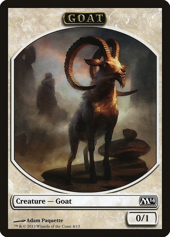 Goat Token [Magic 2014 Tokens] | Gear Gaming Bentonville