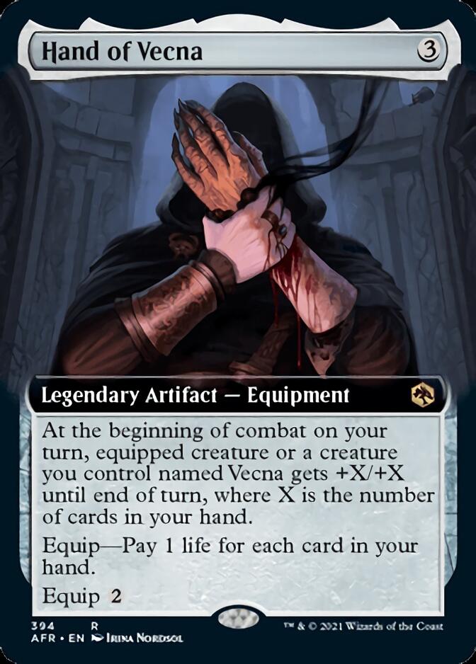 Hand of Vecna (Extended Art) [Dungeons & Dragons: Adventures in the Forgotten Realms] | Gear Gaming Bentonville
