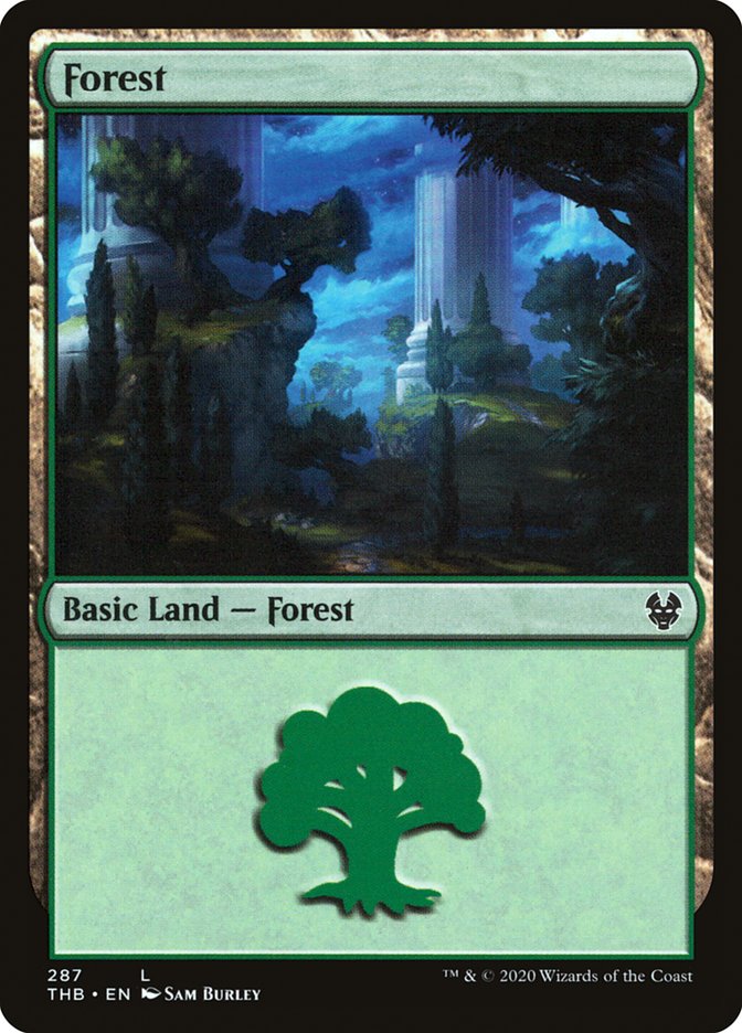 Forest (287) [Theros Beyond Death] | Gear Gaming Bentonville