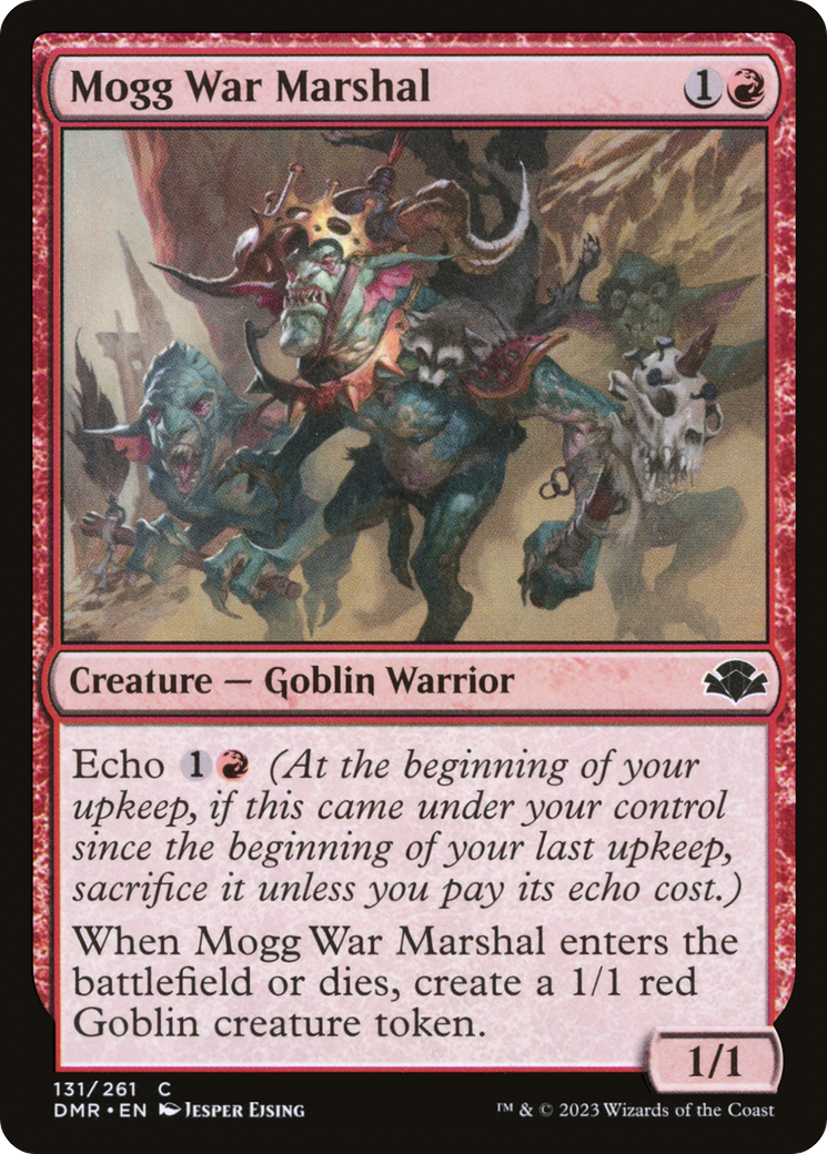 Mogg War Marshal [Dominaria Remastered] | Gear Gaming Bentonville