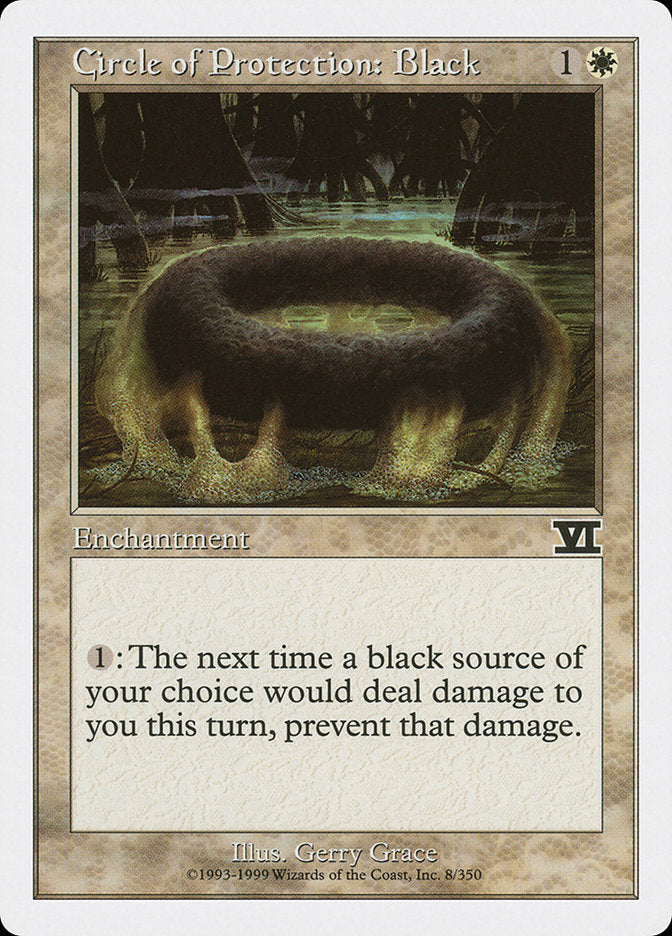 Circle of Protection: Black [Classic Sixth Edition] | Gear Gaming Bentonville