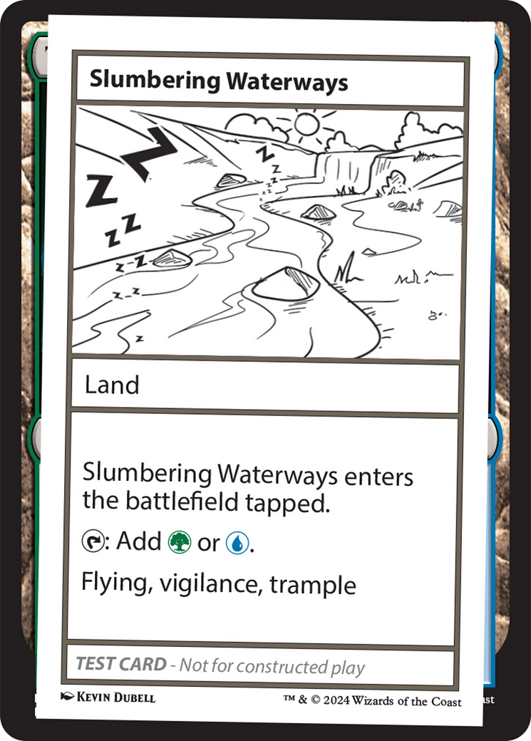 Slumbering Waterways [Mystery Booster 2 Playtest Cards] | Gear Gaming Bentonville