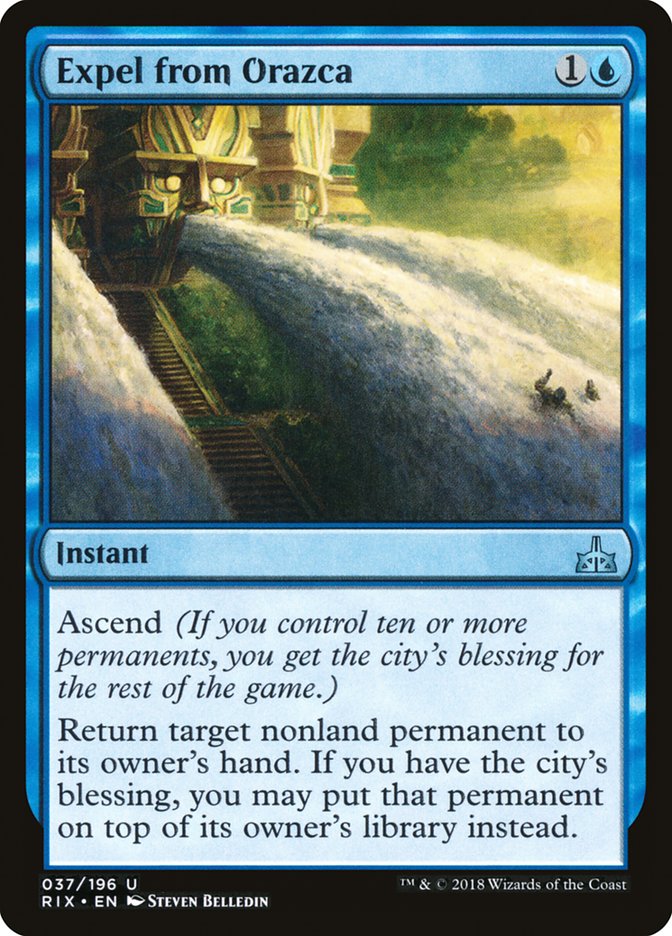Expel from Orazca [Rivals of Ixalan] | Gear Gaming Bentonville
