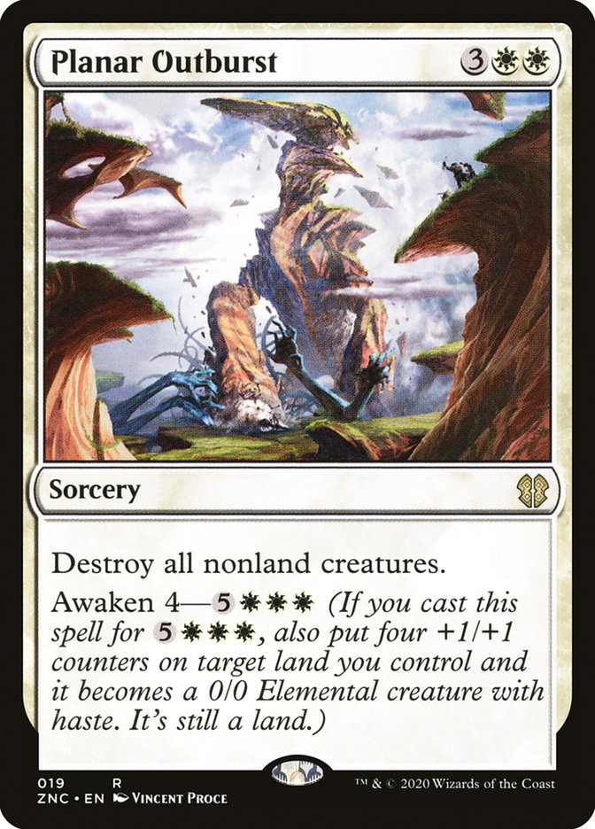 Planar Outburst [Zendikar Rising Commander] | Gear Gaming Bentonville