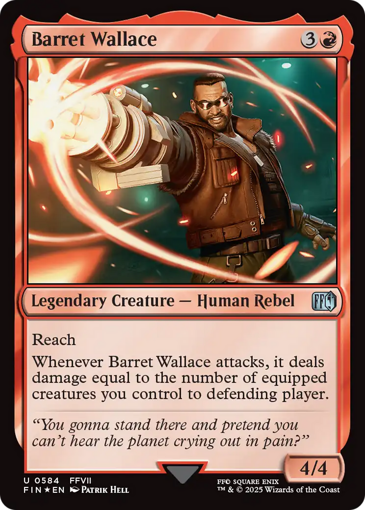 Barret Wallace (Surge Foil) [FINAL FANTASY] | Gear Gaming Bentonville