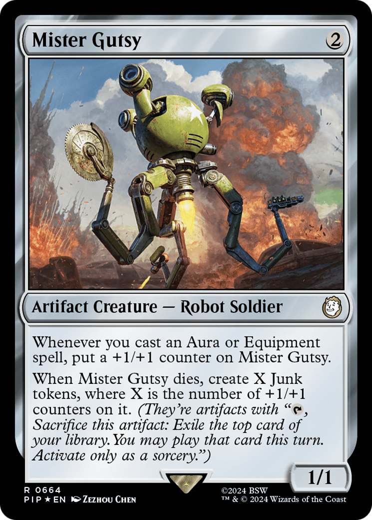 Mister Gutsy (Surge Foil) [Fallout] | Gear Gaming Bentonville