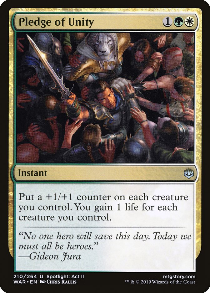 Pledge of Unity [War of the Spark] | Gear Gaming Bentonville