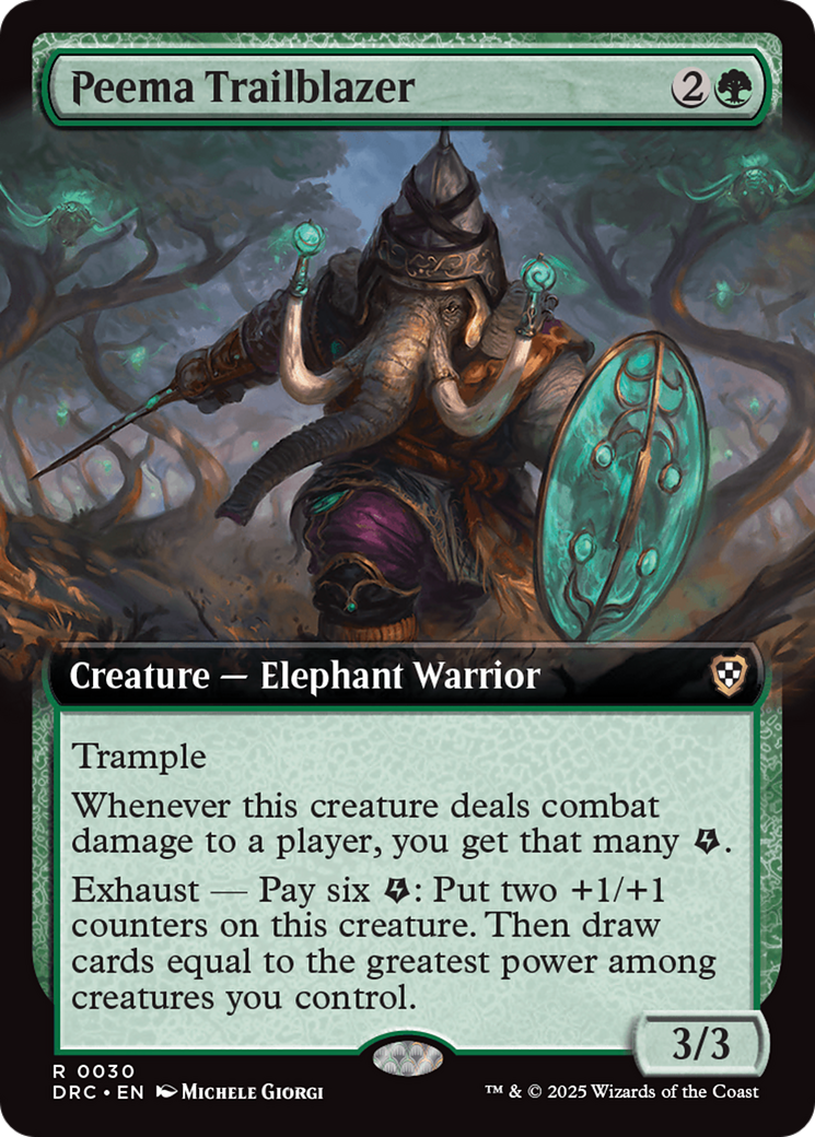 Peema Trailblazer (Extended Art) [Aetherdrift Commander] | Gear Gaming Bentonville