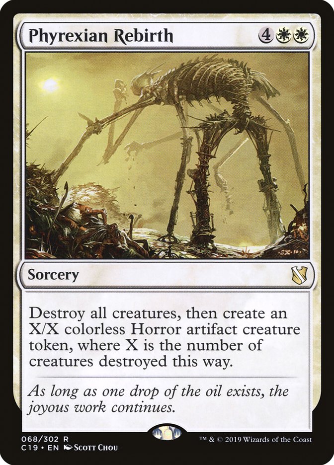 Phyrexian Rebirth [Commander 2019] | Gear Gaming Bentonville