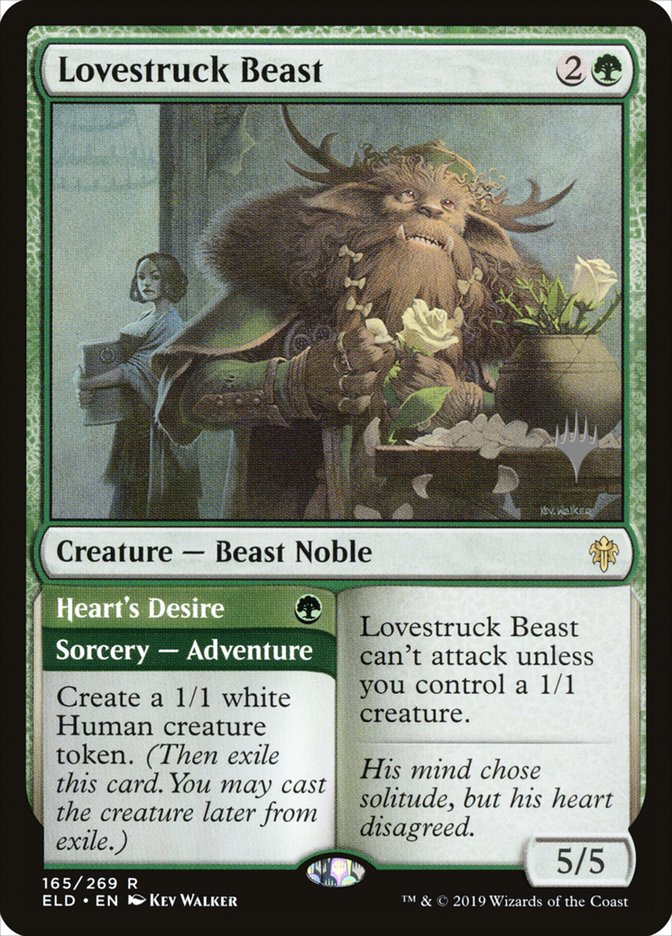 Lovestruck Beast // Heart's Desire (Promo Pack) [Throne of Eldraine Promos] | Gear Gaming Bentonville