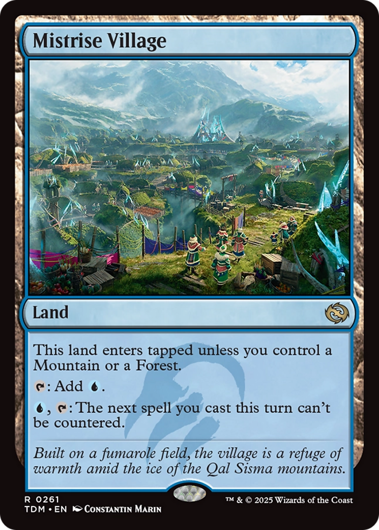 Mistrise Village [Tarkir: Dragonstorm] | Gear Gaming Bentonville