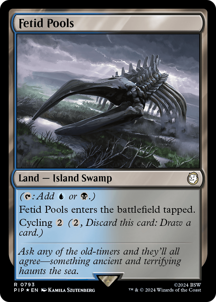 Fetid Pools (Surge Foil) [Fallout] | Gear Gaming Bentonville