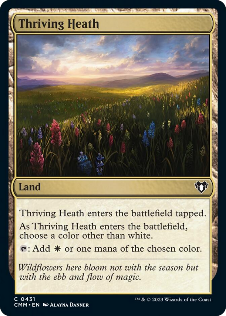 Thriving Heath [Commander Masters] | Gear Gaming Bentonville