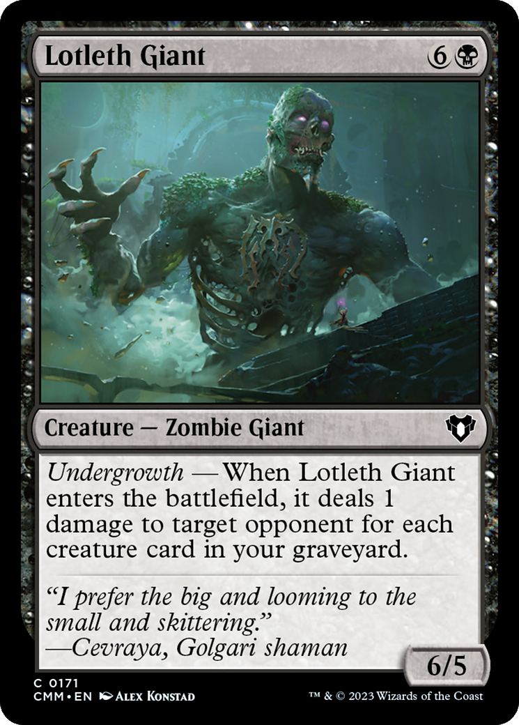 Lotleth Giant [Commander Masters] | Gear Gaming Bentonville